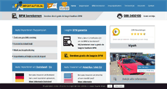 Desktop Screenshot of importautos.nl